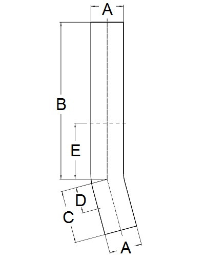 Kolano 15° M/M 54
