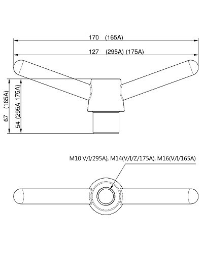 Uchwyt RVS do Elementu 295 (Auto)