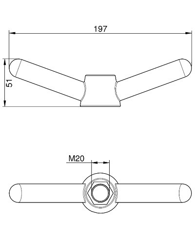 Uchwyt RVS do Item 200