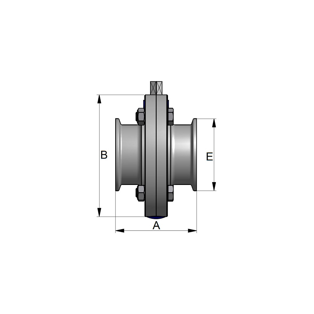 M&S DN100 C/C (04) 304P WH SIL