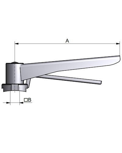 Dźwignia nożycowa DN15DN100 304