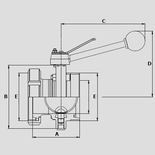 Südmo DN40 M/L 316L MO EPDM