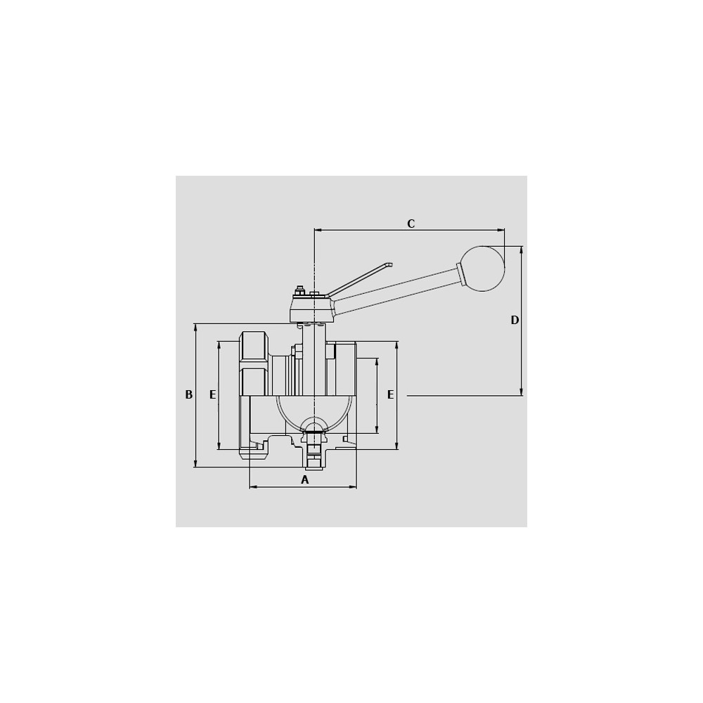 Südmo DN40 M/L 316L MO EPDM