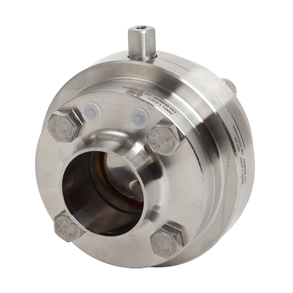 AWH 3" F/F 316P WH SIL
