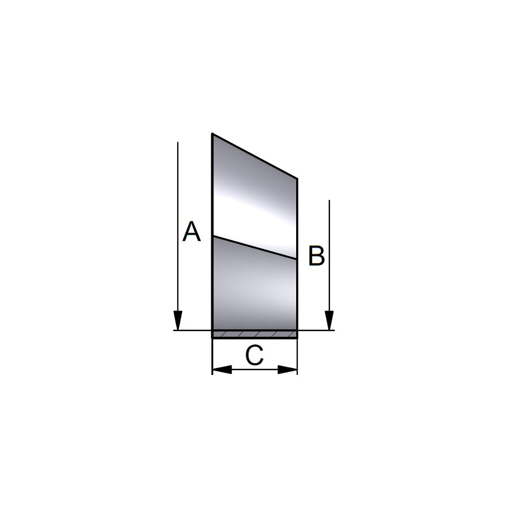 Redukcja Ecc. 101,6x50,8mm 316M