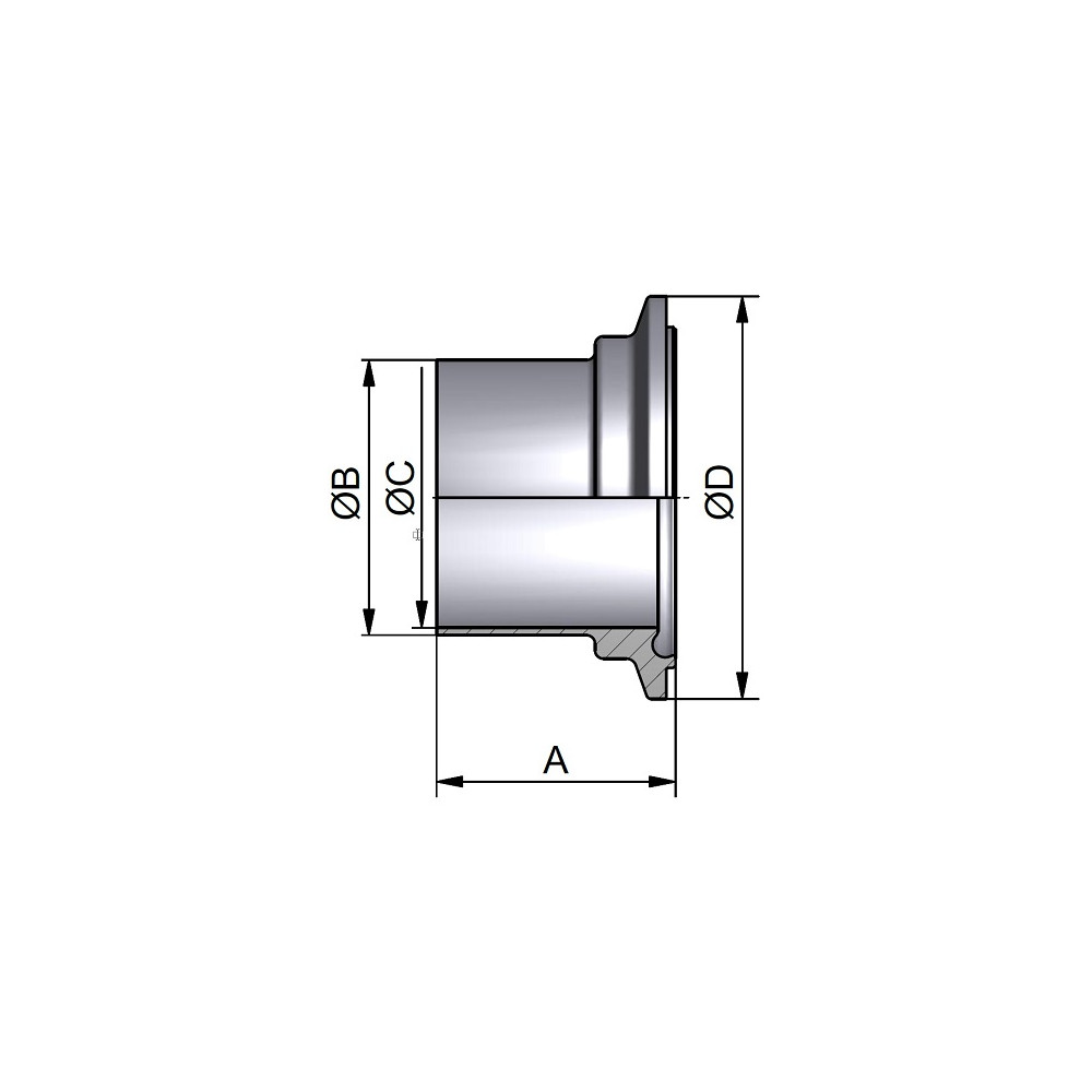 Rowek Ferr. 0,75" (11864) 0.4"