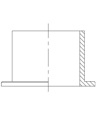 Tuleja łożyskowa ARC 38/80 PTFE