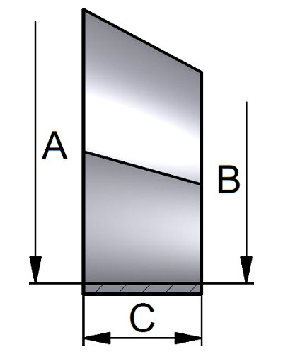 Redukcja Ecc. 52,0 x 40,0mm 316P