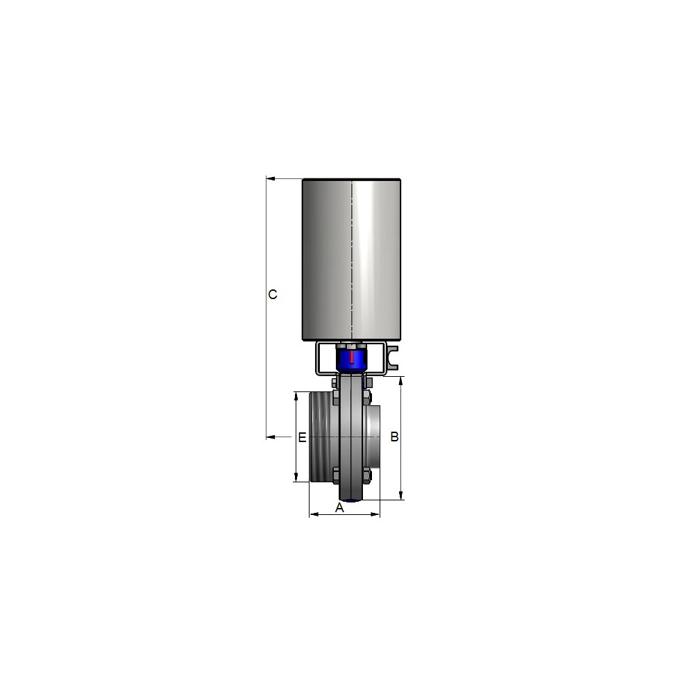 M&S 4'' W/M (04) 304P A/S VIT