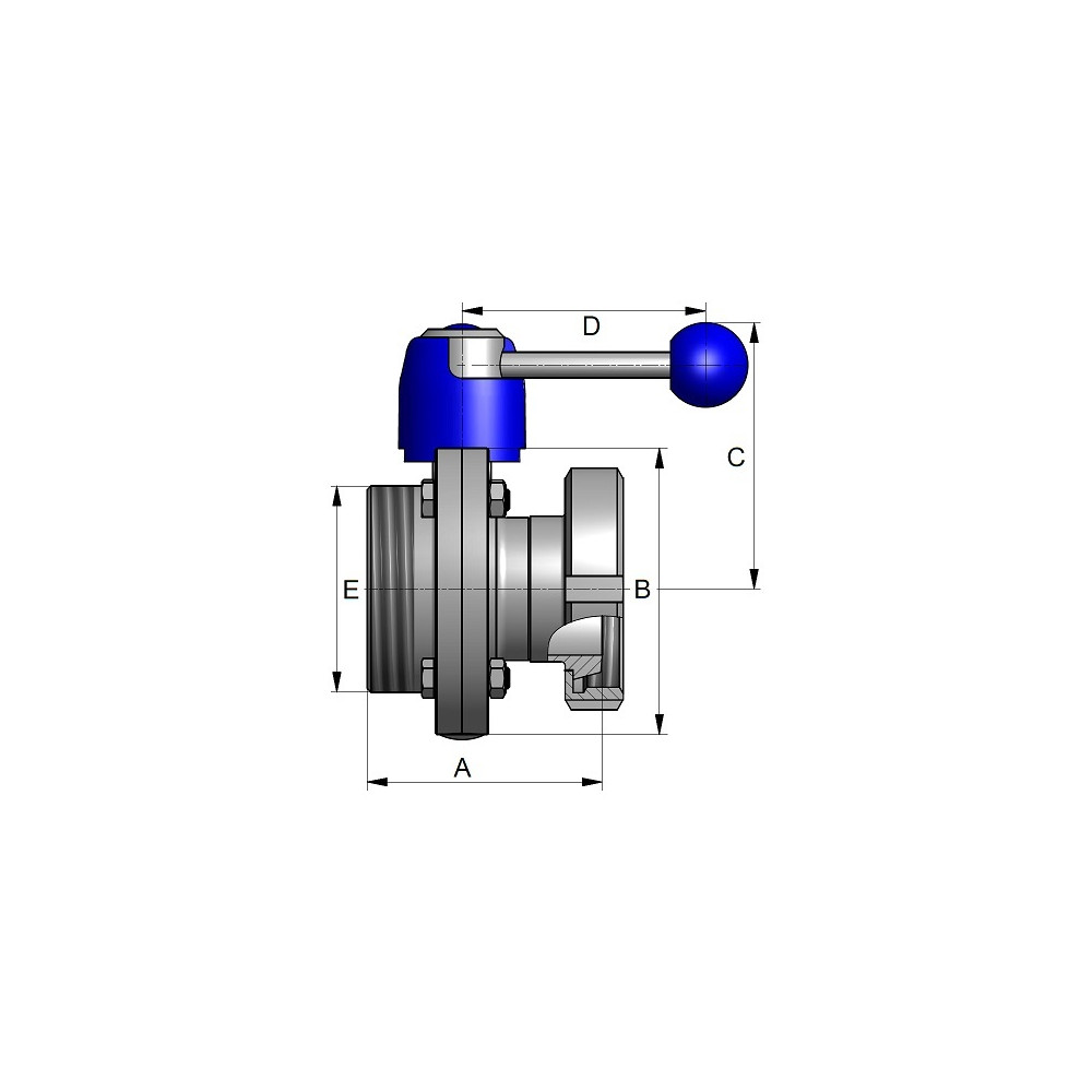 M&S DN65 M/L (04) 316P MO EP
