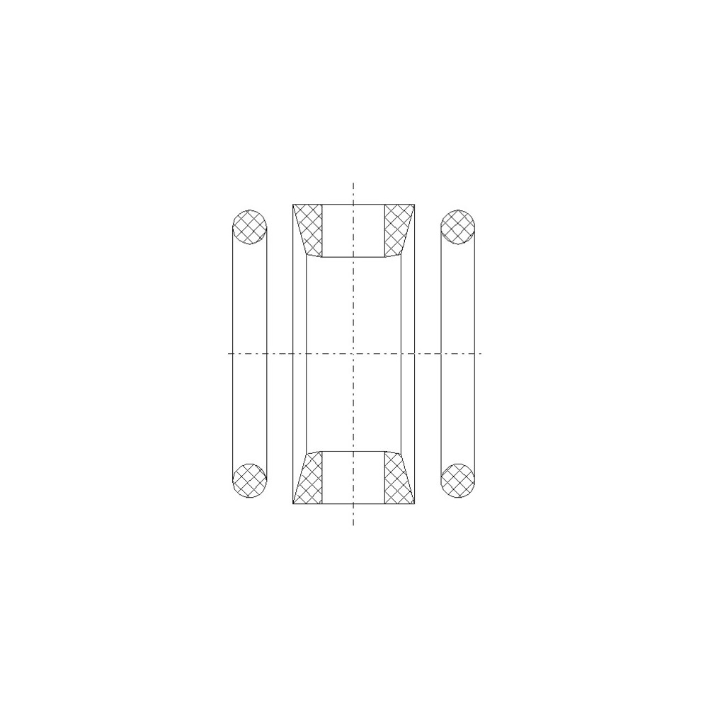 Uszczelki Nocado F/F 2.5" EPDM