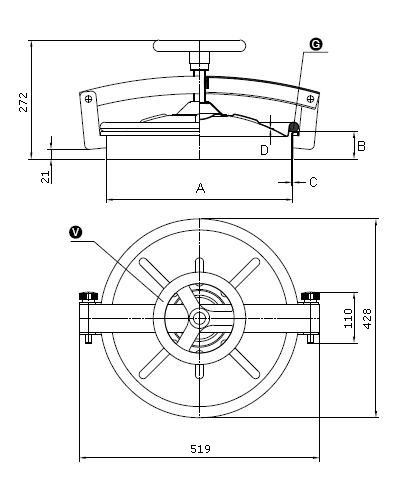 222/E/B (Szyjka 100x3) 316