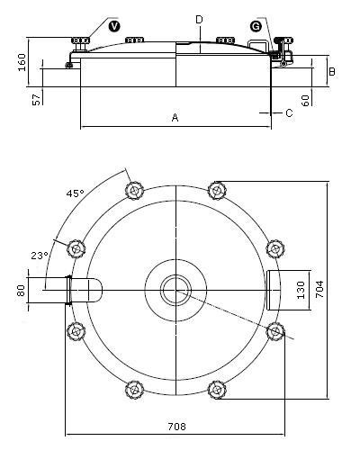 8V/602/B (Szyjka 200x3) 316