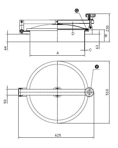 TV/451 (Szyjka 150x3) 304