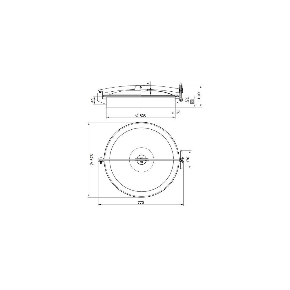 T1/600/B (Szyjka 100x3) 316