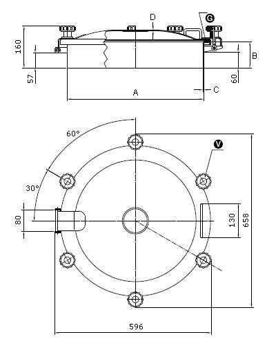6V/501/B (Szyjka 150x3) 316