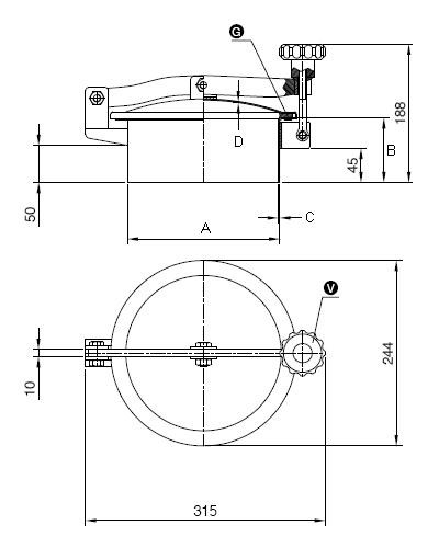 T1/201 (Szyjka 150x2) 304