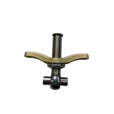 3/4" WHITWORTH SWINGBOLT ASSEMBLY - 16MM EYE - LENGTH 91MM - BRASS WINGNUT