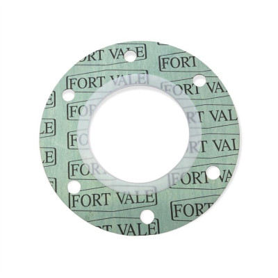 CAF/PTFE ENVELOPE GASKET BETWEEN TANK WELD IN FLANGE AND SYPHON TUBE - 6-HOLES