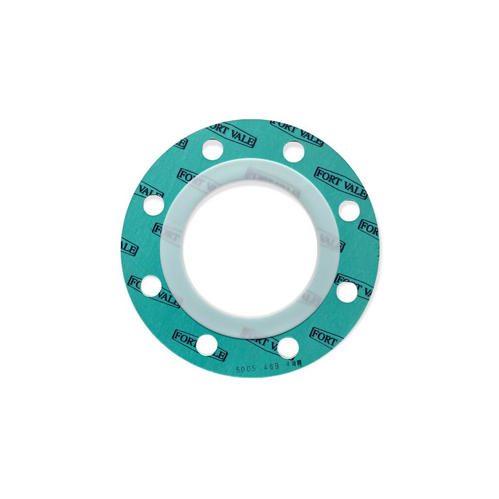 USZCZELKA KOPERTOWA CAF/PTFE DO ZAWORU MOTYLKOWEGO 4" - WYJŚCIE 8 OTWORÓW.
