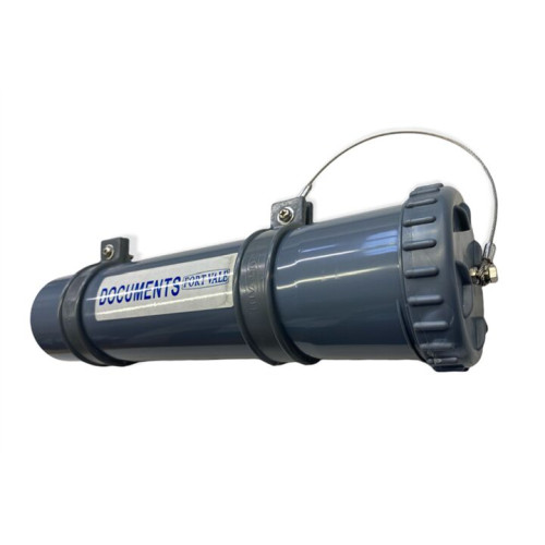 UCHWYT NA DOKUMENTY Z PCV 75 MM - ZAWIERA UCHWYTY Z PCV I ZAŚLEPKĘ Z PCV.
