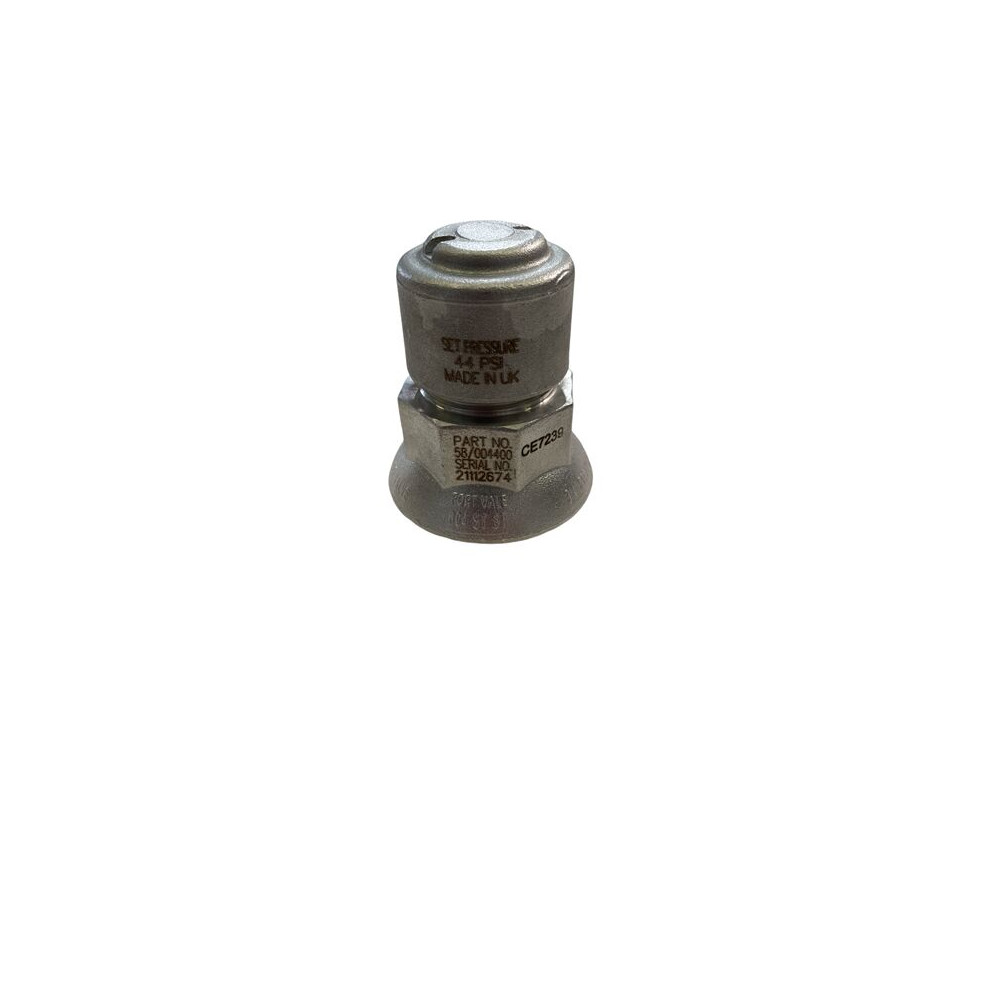 ZAWÓR BEZPIECZEŃSTWA PAROWY 3/4" BSPT - USTAWIENIE NA 44 PSI.
