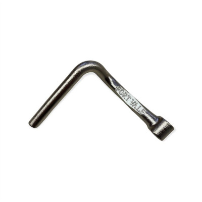HANDLE - FRONT UP FOR CLEANFLOW FOOTVALVE - BENT