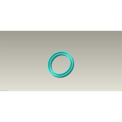TOP STEM SEAL FOR GAS BALL VALVE