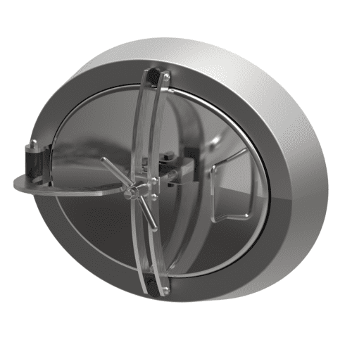 Owalny właz otwierany do wewnątrz 320 460 x 560mm AISI316L