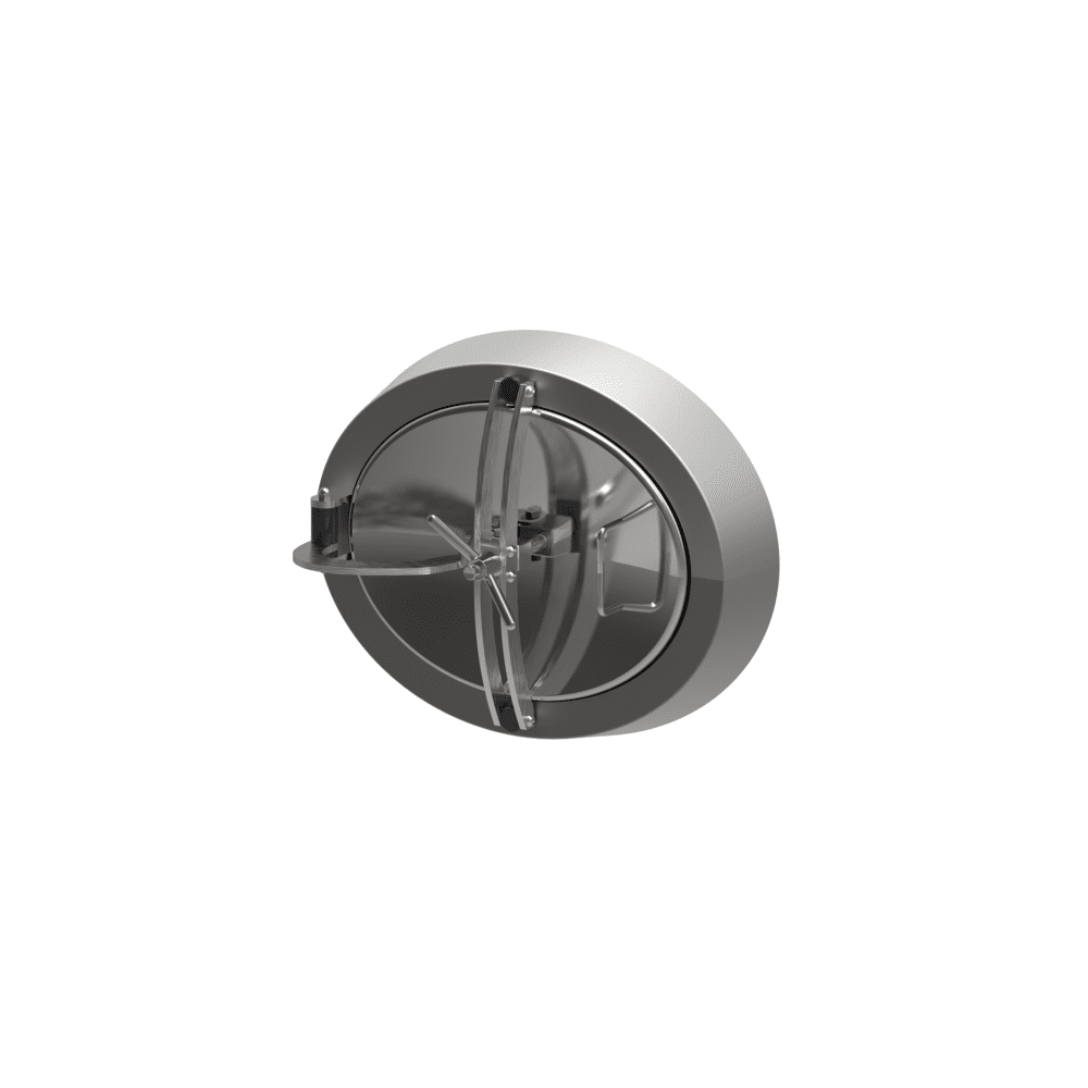 Owalny właz otwierany do wewnątrz 320 460 x 560mm AISI316L
