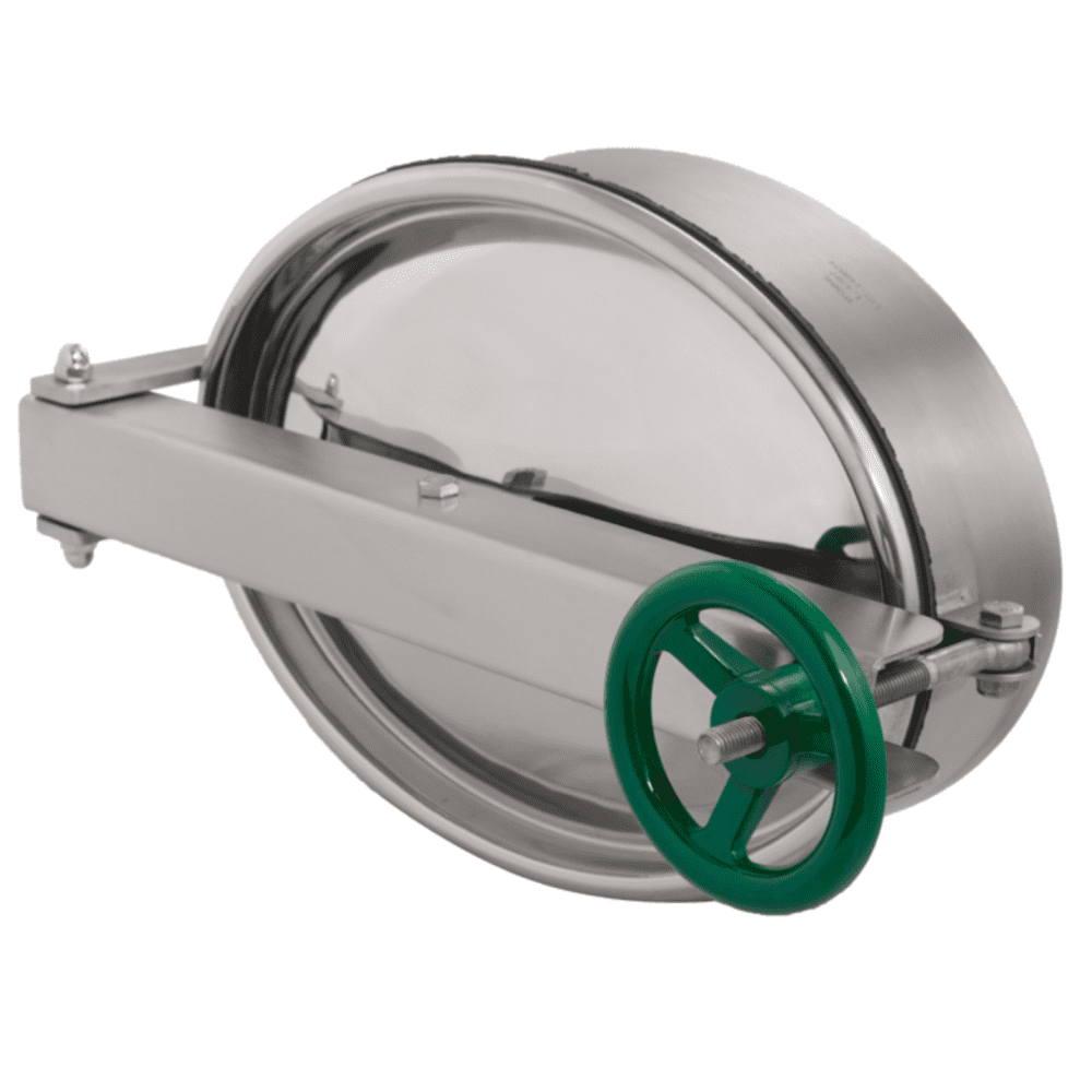 Owalny właz otwierany na zewnątrz 311 305 x 430mm AISI316L