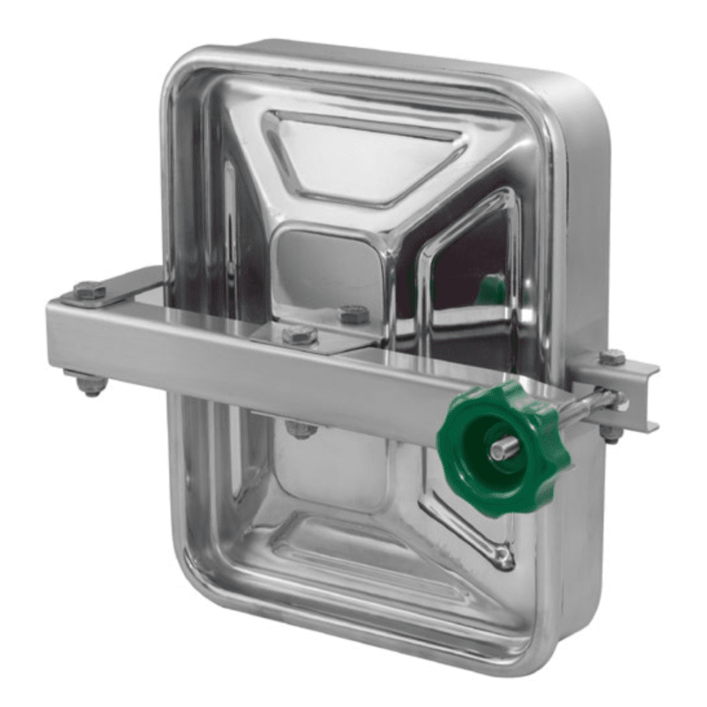Prostokątny właz otwierany na zewnątrz 382 312 x 245mm AISI316L