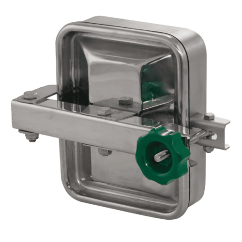 Prostokątny właz otwierany na zewnątrz 381 223 x 174mm AISI316L