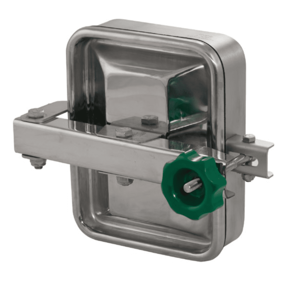 Prostokątny właz otwierany na zewnątrz 381 223 x 174mm AISI316L