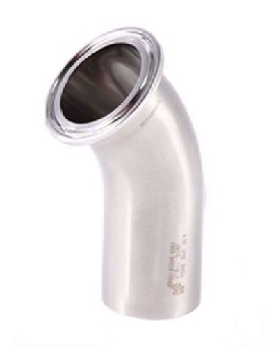Kolano ASME BPE 45° spaw/Tri-Clamp (W/C) 3" 316 | dozbiornika.pl