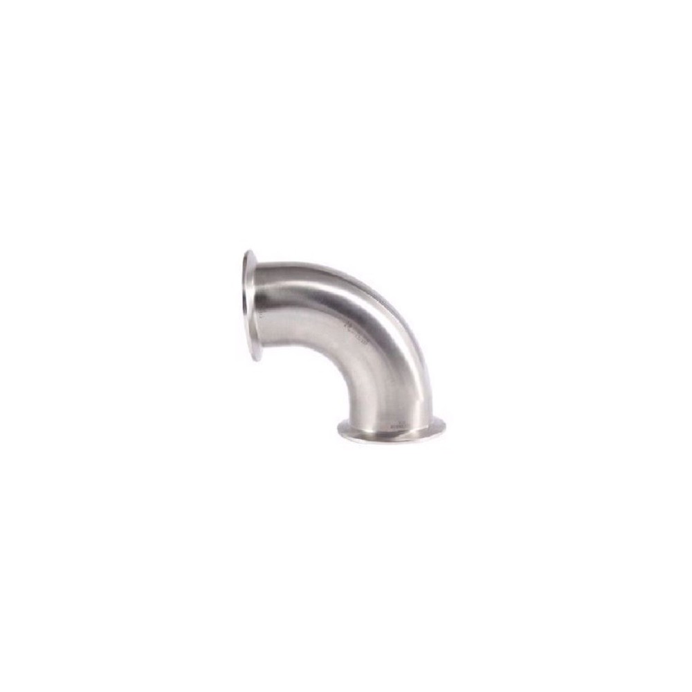 Kolano ASME BPE 90° Tri-Clamp/Tri-Clamp (C/C) ¾" 316 | dozbiornika.pl