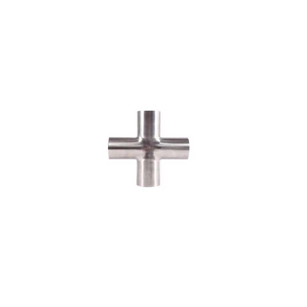 Krzyżak ASME BPE spaw×4 (W/W/W/W) ⅜" 316 | dozbiornika.pl