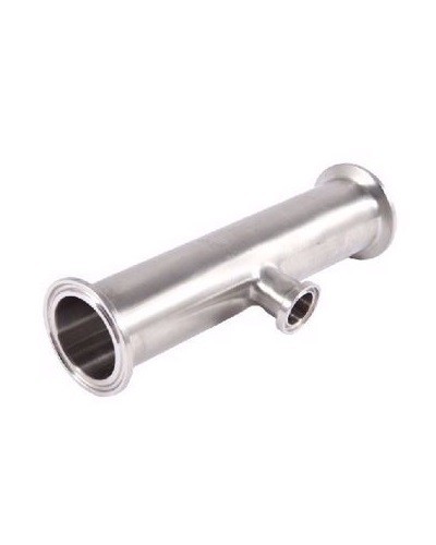 Trójnik redukcyjny ASME BPE (długi) Tri-Clamp×3 (C/C/ | dozbiornika.pl