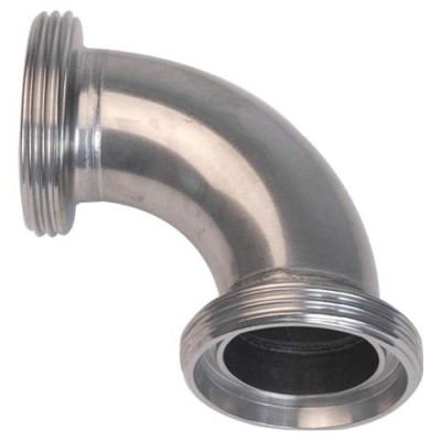 Kolano złączne 90° MM DN20 316P