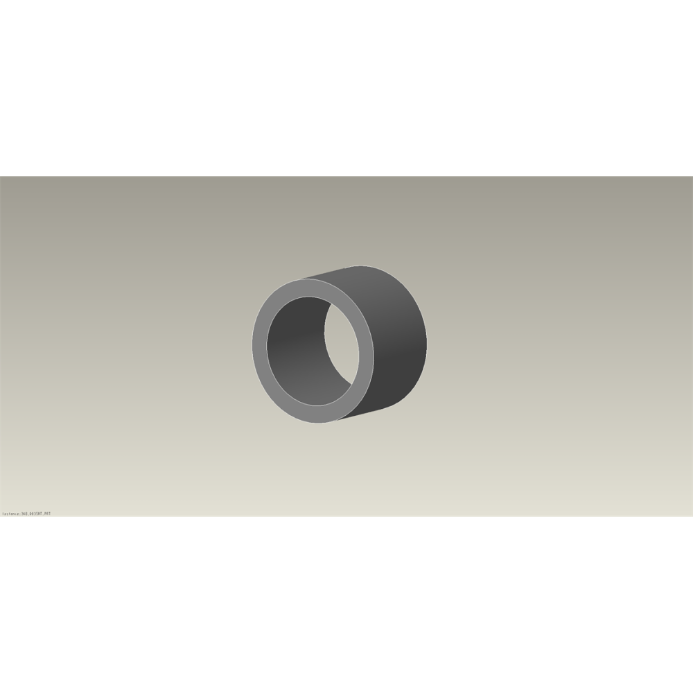 BOTTOM BUSH REINFORCED PTFE FOR 3" AND 4" BUTTERFLY VALVE