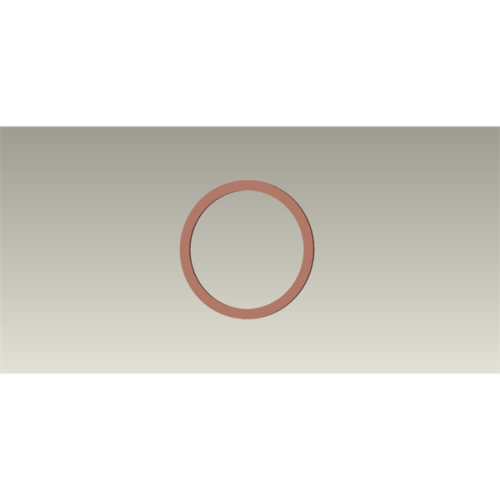 SEAL BACKING RING FOR 4" BUTTERFLY VALVE