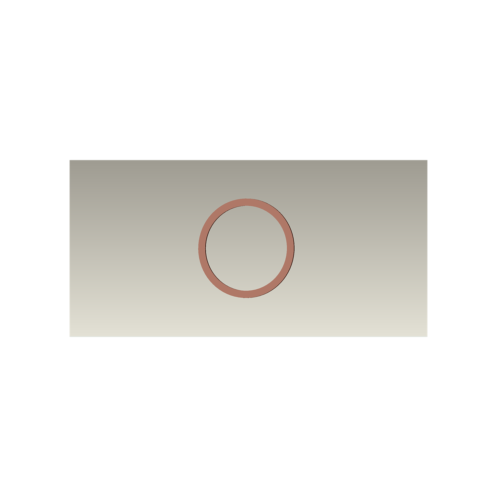 SEAL BACKING RING FOR 4" BUTTERFLY VALVE