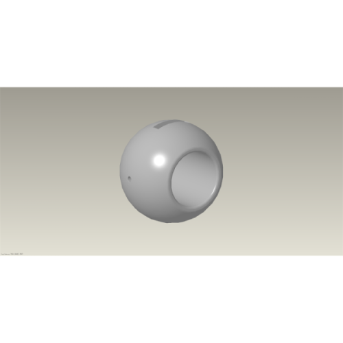 STAINLESS STEEL BALL FOR 1.5" AIRLINE BALL VALVE