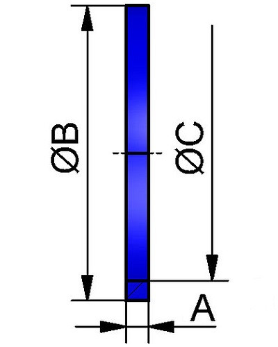 Uszczelka DS Gasket 3" NBR