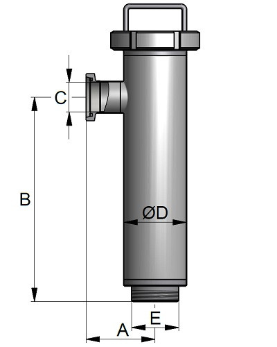 Filtr kątowy Angular DN40 EPDM 316