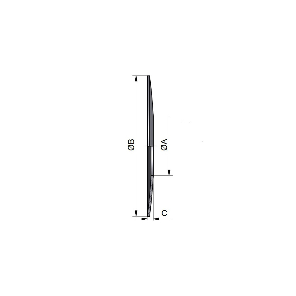 Rozeta DN40 304 P