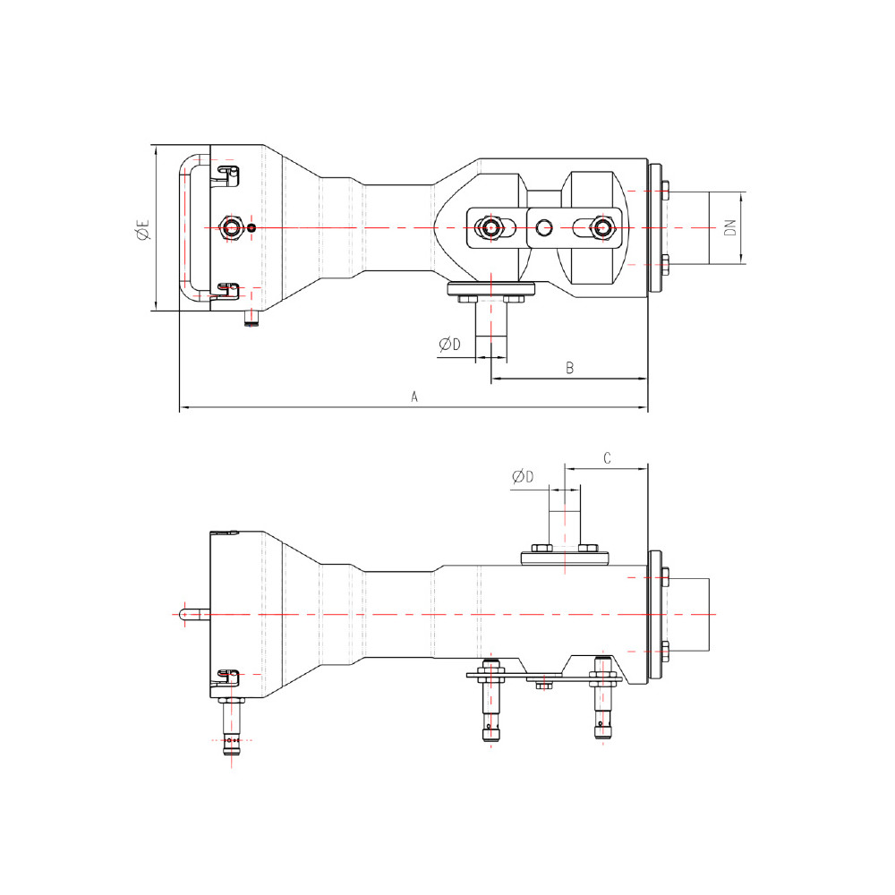 Stacja Nadawcza Tłoka DN50 Basic WH/A