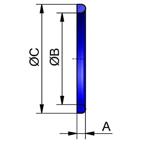 Uszczelka 11851 DN251 NBR