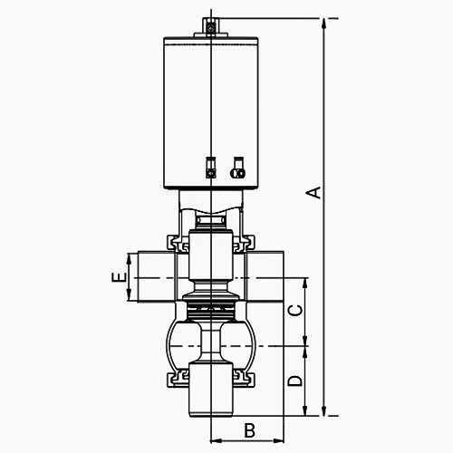 Südmo DSV Complete D623 DN40 316L