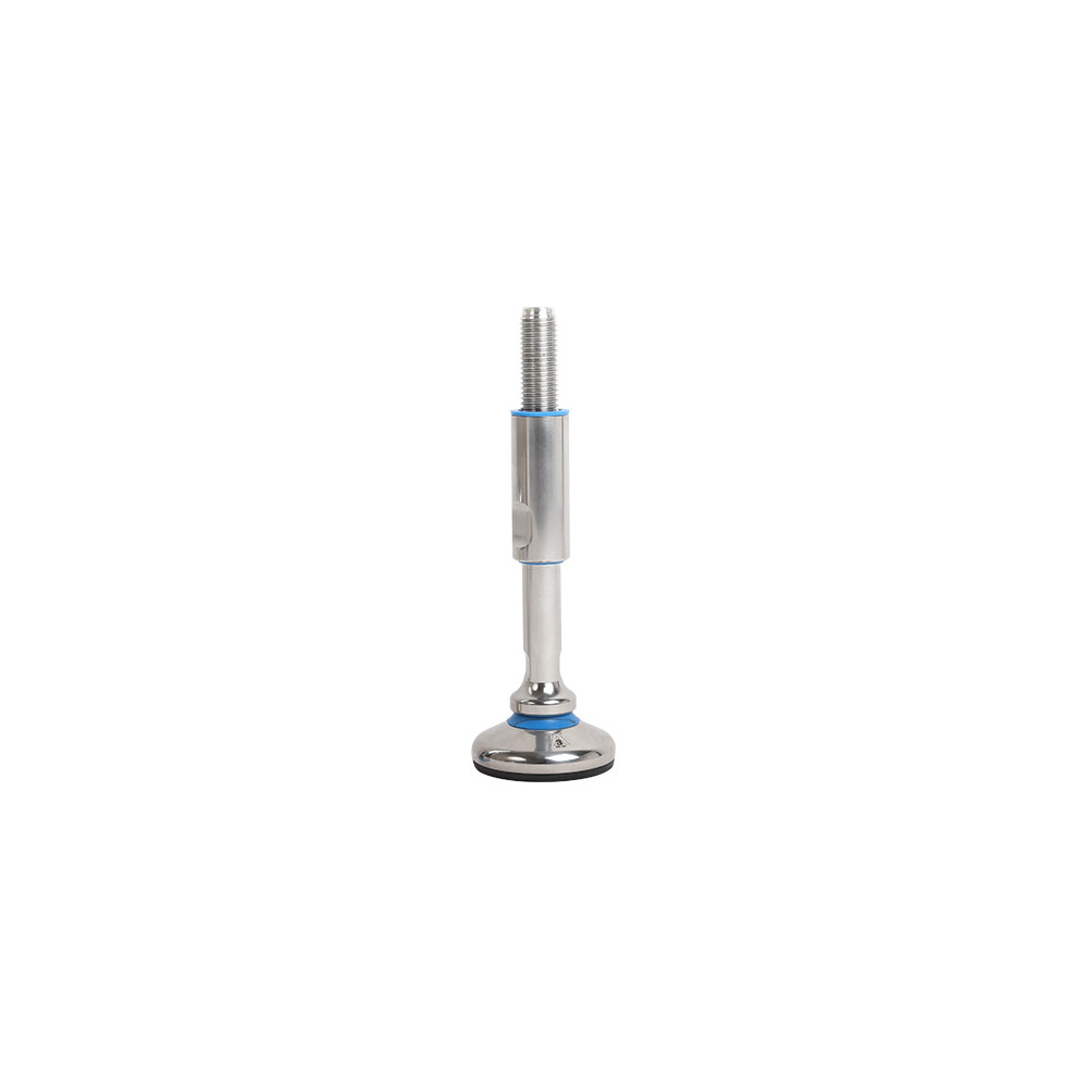 Stopki poziomujące 3A Ø100mm M30x185 SS NBR